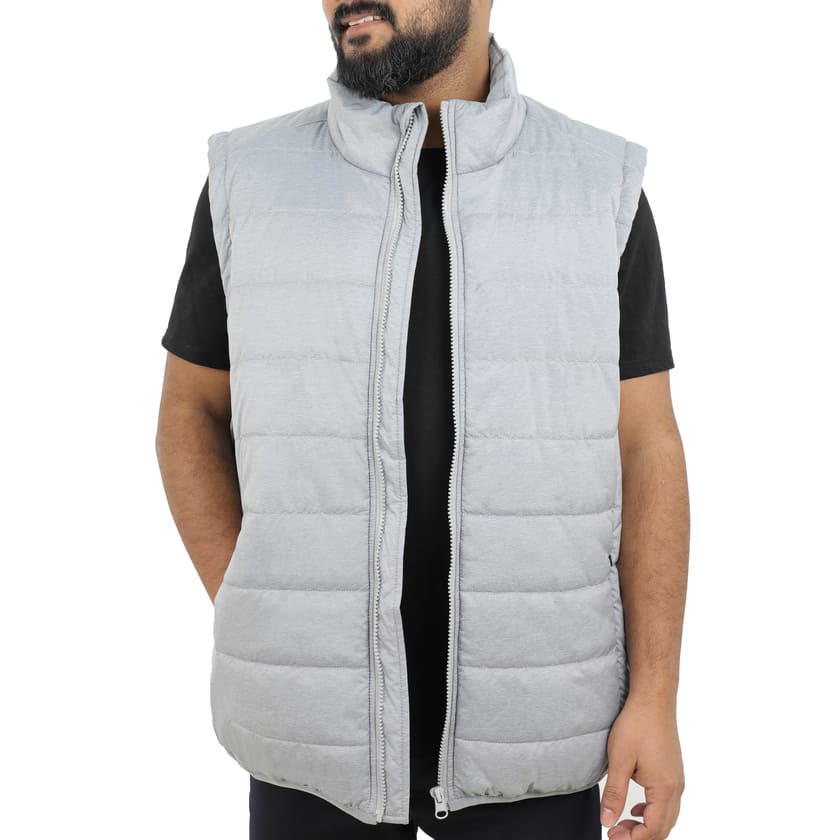Custom Printed Santhome Zip Up Puffer Vest – Personalized Santhome Zip Up Puffer Vest | Yalla Printing, Dubai UAE