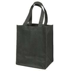 Custom Printed Non-woven Shopping Bag Vertical Black – Personalized Non-woven Shopping Bag Vertical Black | Yalla Printing, Dubai UAE