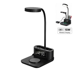 VELTRIX - Giftology 6-in-1 Multifunctional Desk Lamp - Black