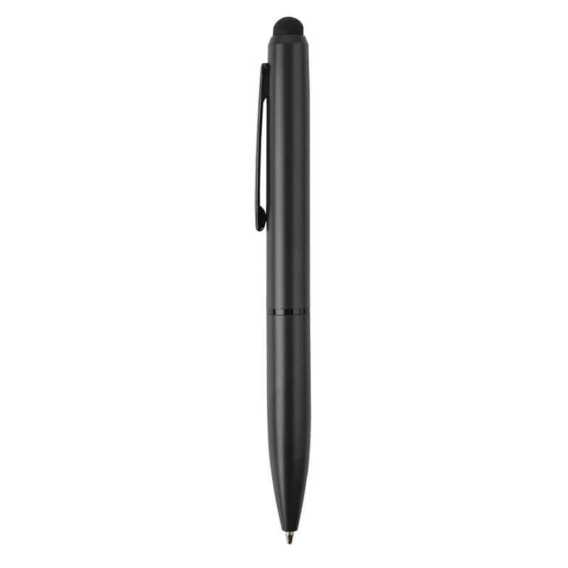Custom Printed SVEN - Metal Ballpoint Pen with Stylus - Black – Personalized SVEN - Metal Ballpoint Pen with Stylus - Black | Yalla Printing, Dubai UAE