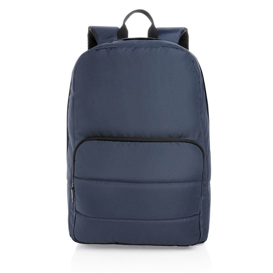 Impact Aware™ RPET Basic 15.6" Laptop Backpack - Navy Blue