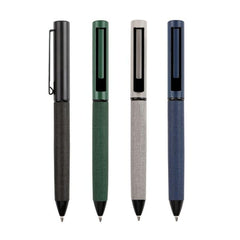 Custom Printed Halle - Metal Pen - Stainless Steel | Logo Branding Corporate Gift | UAE Delivery | Yalla Printing UAE