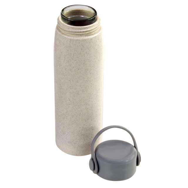 Custom Printed Rabi - Eco - Neutral Wheat Straw Glass Bottle | Exhibitions, Conferences, Corporate Events | Yalla Printing UAE