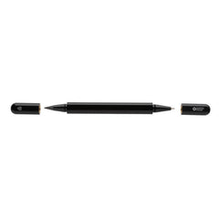 Custom Printed Swiss Peak® Storm Rcs Recycled Aluminum Dual Tip Pen | Logo Branding Corporate Gift | UAE Delivery | Yalla Printing UAE