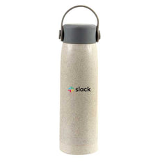 Custom Printed Rabi - Eco - Neutral Wheat Straw Glass Bottle | Exhibitions, Conferences, Corporate Events | Yalla Printing UAE