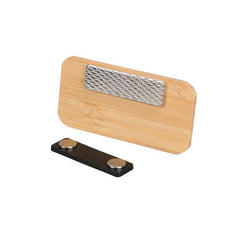 Cesa - Fsc-certified Sustainable Bamboo Name Badge With Magnet | Logo Branding Corporate Gift | UAE Delivery | Yalla Printing UAE