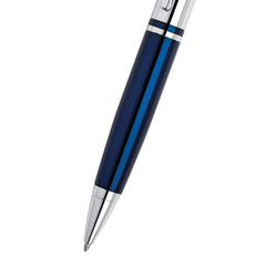Custom Printed Cross Calais™ Chrome/Blue Lacquer with Polished Chrome Appointments Ballpoint Pen (Blue Ink) – Personalized Cross Calais™ Chrome/Blue Lacquer with Polished Chrome Appointments Ballpoint Pen (Blue Ink) | Yalla Printing, Dubai UAE