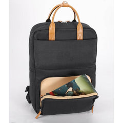 Custom Printed Mainz - Santhome Metro RPET Laptop Backpack - Premium Polyester Fabric | Exhibitions, Conferences, Corporate Events | Yalla Printing UAE