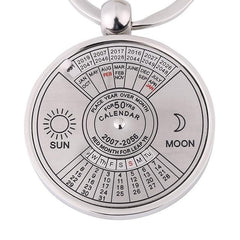 Custom Printed Sligo - 50 Year Perpetual Calendar Keychain - Eco - Friendly RPET | Exhibitions, Conferences, Corporate Events | Yalla Printing UAE