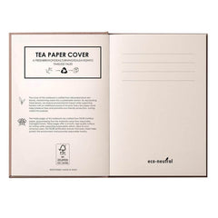 Custom Printed Keila - Eco - Neutral Tea Cover A5 Notebook | Exhibitions, Conferences, Corporate Events | Yalla Printing UAE