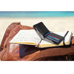 Custom Printed Toluca - Santhome Men's Wallet In Genuine Leather (Anti - Microbial) | Exhibitions, Conferences, Corporate Events | Yalla Printing UAE