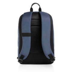 Impact Aware™ RPET Basic 15.6" Laptop Backpack - Navy Blue
