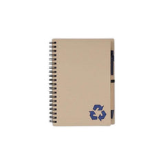 Sion- Eco-neutral B6 Notepad & Pen Set With Sticky Note