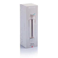 Neva - Xddesign Stainless Steel Water Bottle Grey-blue