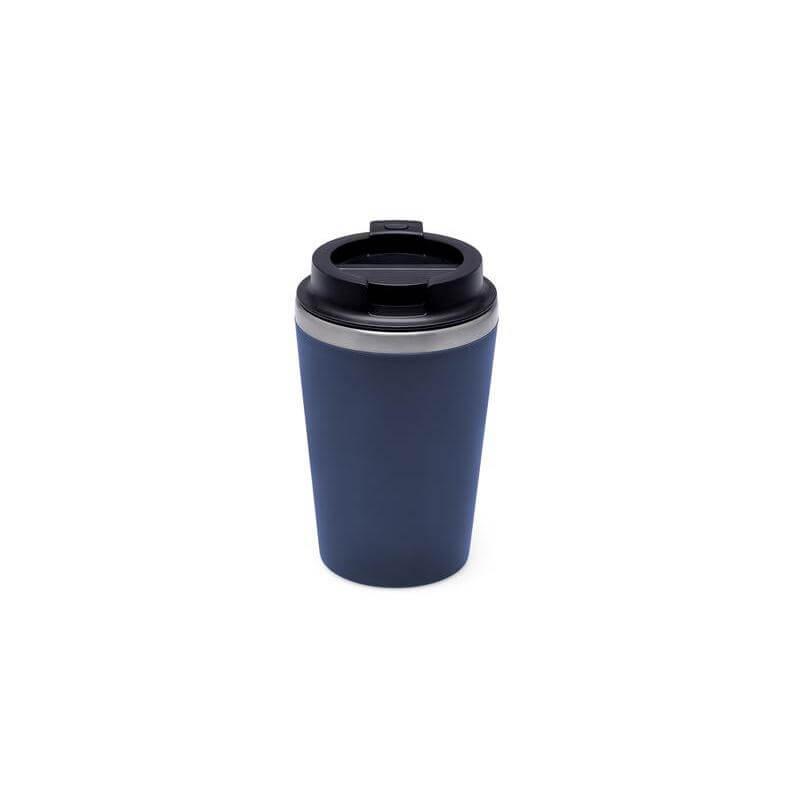 Moss - Giftology Steel/pp Double Wall Tumbler - 350ml - Navy Blue