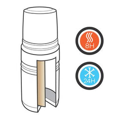 Swiss Peak Elite - 0.5 L Copper Vacuum Flask