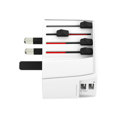 Skross World Travel Adapter Muv USB 2a | Logo Branding Corporate Gift | UAE Delivery | Yalla Printing UAE