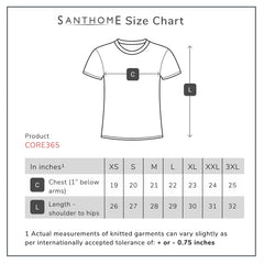 Custom Printed Core365 - Santhome Adult Performance Roundneck T-Shirt