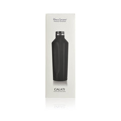 Custom Printed Galati - Hans Larsen Stainless Steel Water Bottle - Stainless Steel | Exhibitions, Conferences, Corporate Events | Yalla Printing UAE