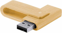 Custom Printed Turda - Bamboo USB Flash Drive - Bamboo | Exhibitions, Conferences, Corporate Events | Yalla Printing UAE
