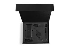 Charging Cables – Black Leather Gift Set | Custom Packaging Printing | Free Design Support | Yalla Printing UAE