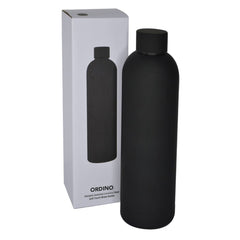 Custom Printed Ordino - Soft Touch Insulated Water Bottle - 750Ml - Stainless Steel | Exhibitions, Conferences, Corporate Events | Yalla Printing UAE