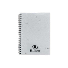 Custom Printed Lugo - Eco - Neutral® B6 Soft Cover Handmade Seed Paper Spiral Notebook | Exhibitions, Conferences, Corporate Events | Yalla Printing UAE