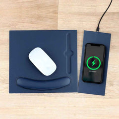 Custom Printed Doberan - @Memorii 10W Wireless Charger Pu Mouse Pad | Exhibitions, Conferences, Corporate Events | Yalla Printing UAE