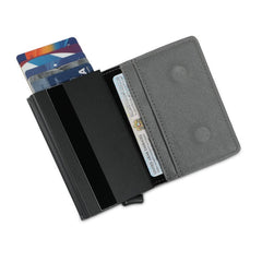 Torino - Santhome Rfid Sliding Card Holder - Dark Grey