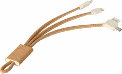 Custom Printed Velten - Eco - Neutral 5 - In - 1 Multiple Charging Cable | Exhibitions, Conferences, Corporate Events | Yalla Printing UAE