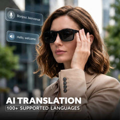 @memorii AI Translation Smart Glass - Black
