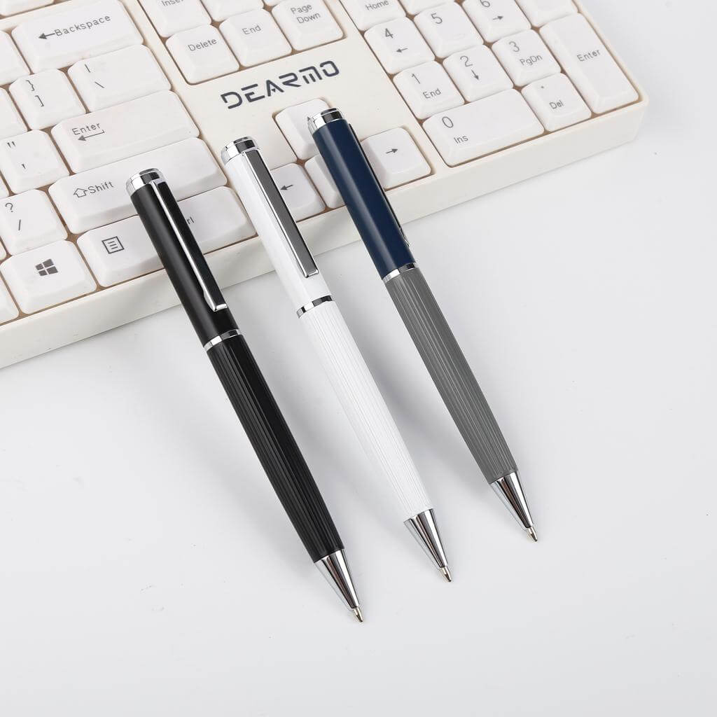 Custom Printed Brakel - Metal Pen - Stainless Steel | Logo Branding Corporate Gift | UAE Delivery | Yalla Printing UAE
