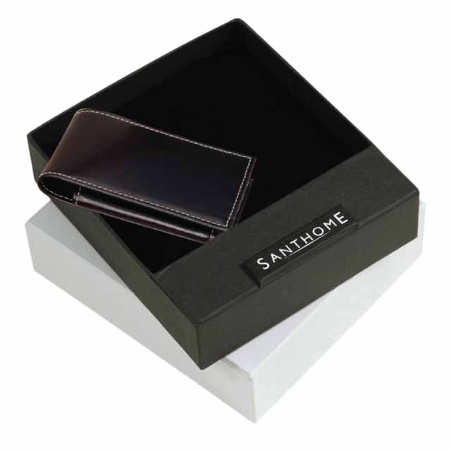 Custom Printed Santhome Genuine Leather Mobile Holder Made In Germany | Exhibitions, Conferences, Corporate Events | Yalla Printing UAE