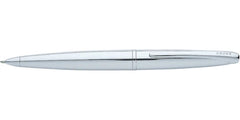 Custom Printed Cross Atx® Pure Chrome With Polished Chrome Appointments Ballpoint Pen | Logo Branding Corporate Gift | UAE Delivery | Yalla Printing UAE