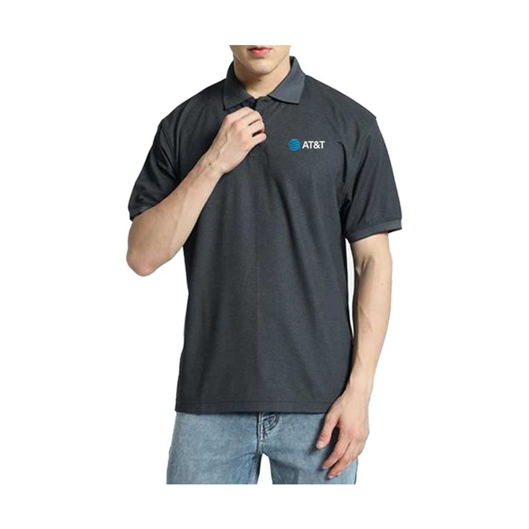 Custom Printed Santhome Como - Premium Texture Knit Polo Shirt | Exhibitions, Conferences, Corporate Events | Yalla Printing UAE