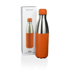 Custom Printed Hopa - Hans Larsen Double Wall Stainless Steel Water Bottle - Stainless Steel | Exhibitions, Conferences, Corporate Events | Yalla Printing UAE