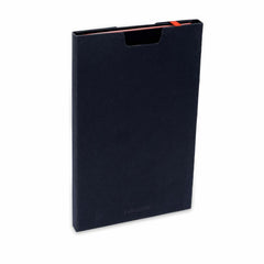 Custom Printed Sukh - Santhome A5 Hardcover Ruled Notebook Black - Red | Exhibitions, Conferences, Corporate Events | Yalla Printing UAE