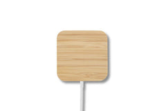 Custom Printed Domitz - 15W Square Bamboo Magsafe Wireless Charger - Bamboo | Exhibitions, Conferences, Corporate Events | Yalla Printing UAE