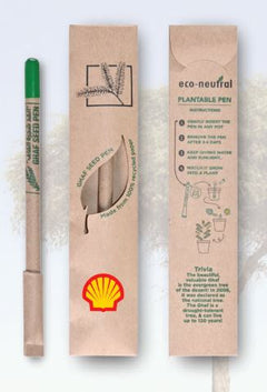 Custom Printed Eco - Neutral® Plantable Ghaf Seed Pen | Logo Branding Corporate Gift | UAE Delivery | Yalla Printing UAE