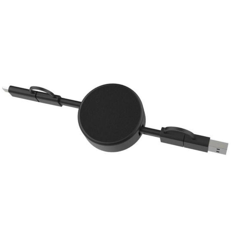 Custom Printed Lecco - @Memorii Recycled 6 - In - 1 Retractable Charging Cable | Exhibitions, Conferences, Corporate Events | Yalla Printing UAE