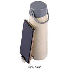 Custom Printed Rabi - Eco - Neutral Wheat Straw Glass Bottle | Exhibitions, Conferences, Corporate Events | Yalla Printing UAE