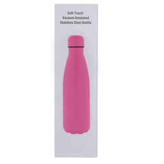 Custom Printed Grodno - Soft Touch Insulated Water Bottle - Stainless Steel | Exhibitions, Conferences, Corporate Events | Yalla Printing UAE