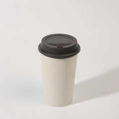 Mugs – Circular NOW Cup 12oz Cream & Cosmic Black | Custom Packaging Printing | Free Design Support | Yalla Printing UAE