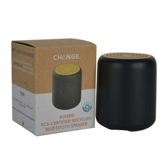 Bluetooth Speakers – ASPERG – CHANGE Collection RCS Recycled Bluetooth Speaker | Custom Packaging Printing | Free Design Support | Yalla Printing UAE