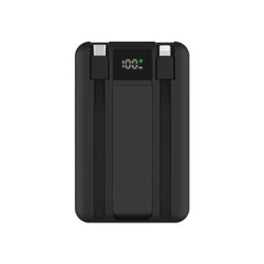SOLARO - @memorii 10000 mAh All-in-One Wireless Powerbank - Black