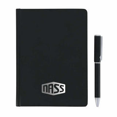 Custom Printed Tomar - Santhome Set Of Pu Thermo Notebook And Pen | Exhibitions, Conferences, Corporate Events | Yalla Printing UAE