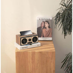 Custom Printed Sevan - Giftology Retro Wood 20W Bluetooth Speaker With Fm | Exhibitions, Conferences, Corporate Events | Yalla Printing UAE