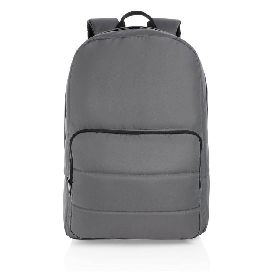 Impact Aware™ RPET Basic 15.6" Laptop Backpack - Grey