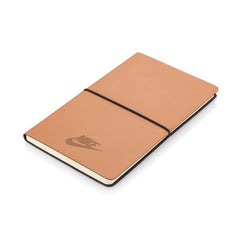 Custom Printed Peja - Santhome A5 Recycled Pu Soft Cover Notebook | Exhibitions, Conferences, Corporate Events | Yalla Printing UAE