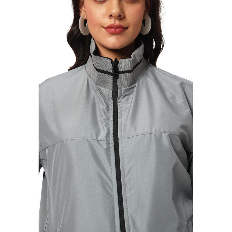 Varsity - Santhome Women's Lightweight Reversible Bomber Jacket